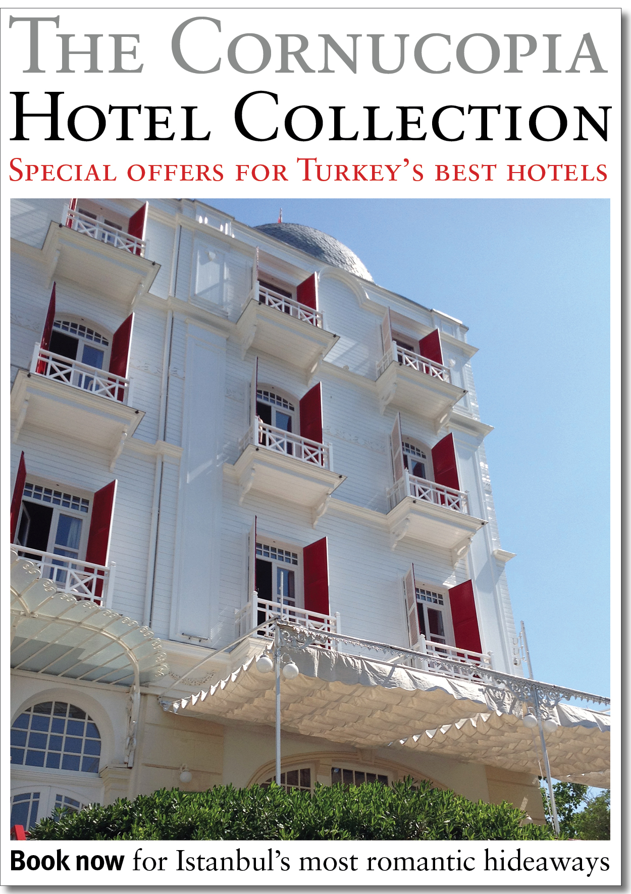 Book now for romantic hideaways in Turkey