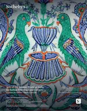 *Sotheby's Islamic Art* <br>
Superb auctions of Turkish, Islamic and Orientalist Art