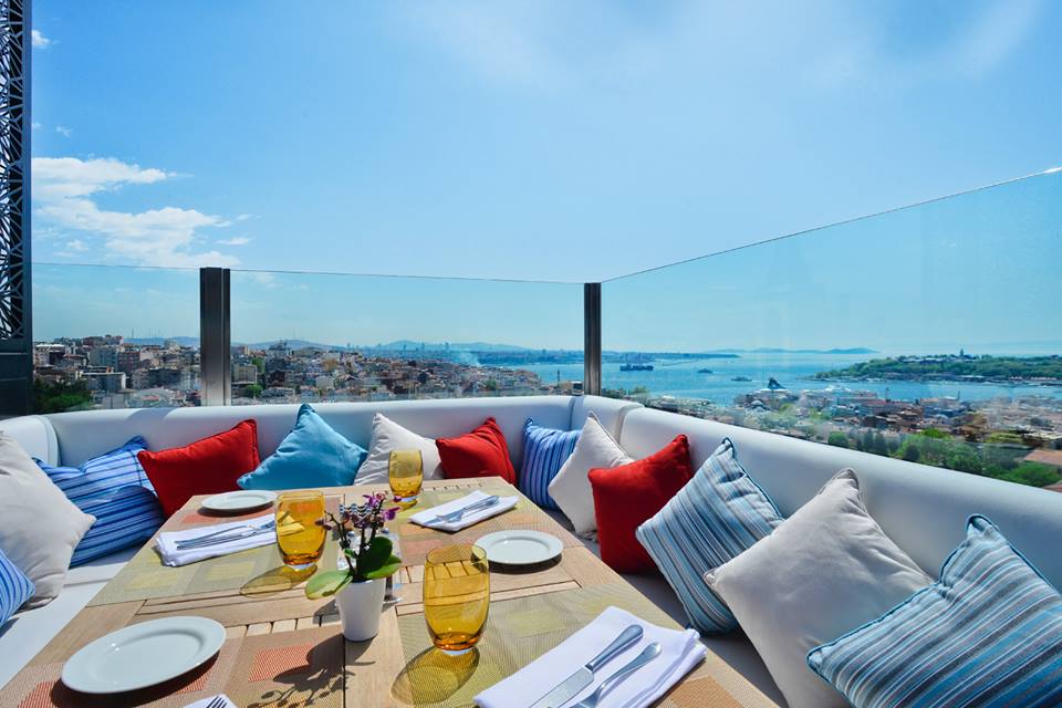 Gorgeous view - Picture of Divan Brasserie Beyoglu, Istanbul ...
