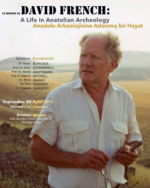 Cornucopia Magazine David French A Life in Anatolian Archaeology